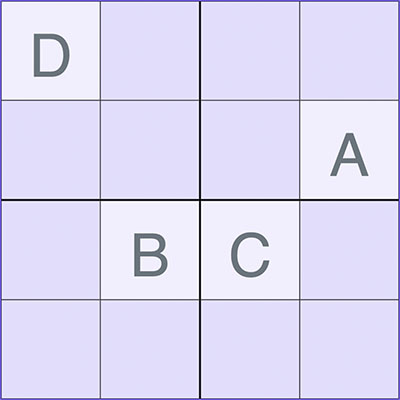 4x4 Sudoku Puzzle